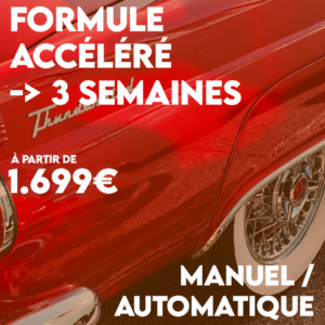 Permis accéléré en 3 semaines